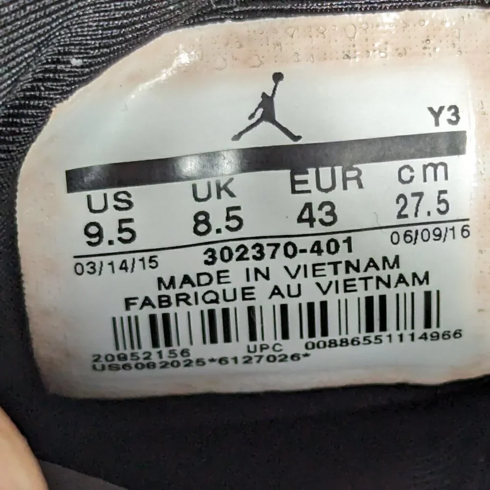 Buy Air Jordan Fusion 1 'Obsidian' - 317742 401 Size 8.5  Blue White